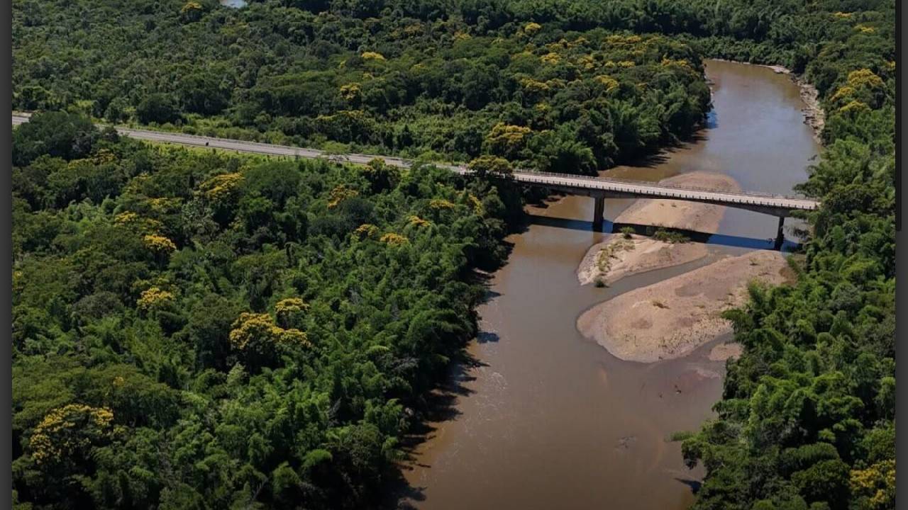 Ponte sobre o Rio Miranda passa por novas interdições para avanço das obras de recuperação na MS-345
