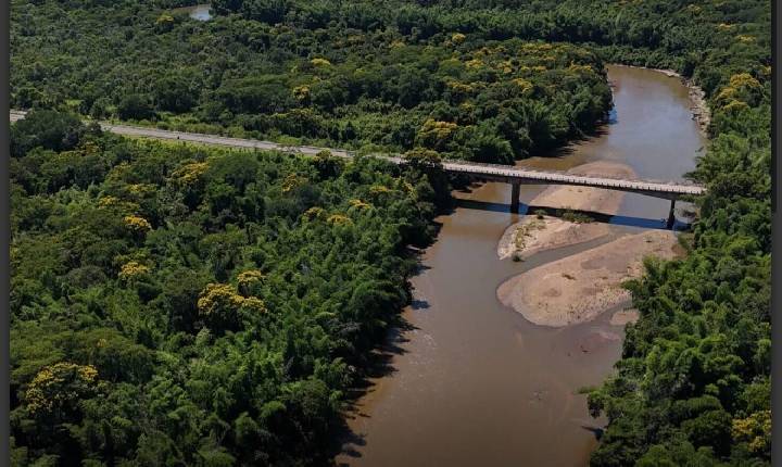 Ponte sobre o Rio Miranda passa por novas interdições para avanço das obras de recuperação na MS-345