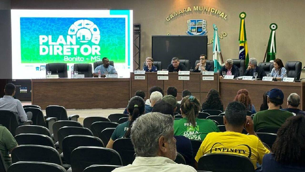 Prefeitura de Bonito abre consulta pública para revisão do Plano Diretor de Bonito