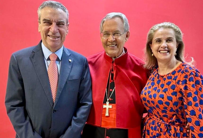 Paulo Corrêa celebra reconhecimento ao padre Luigi Favero com título de Doutor Honoris Causa