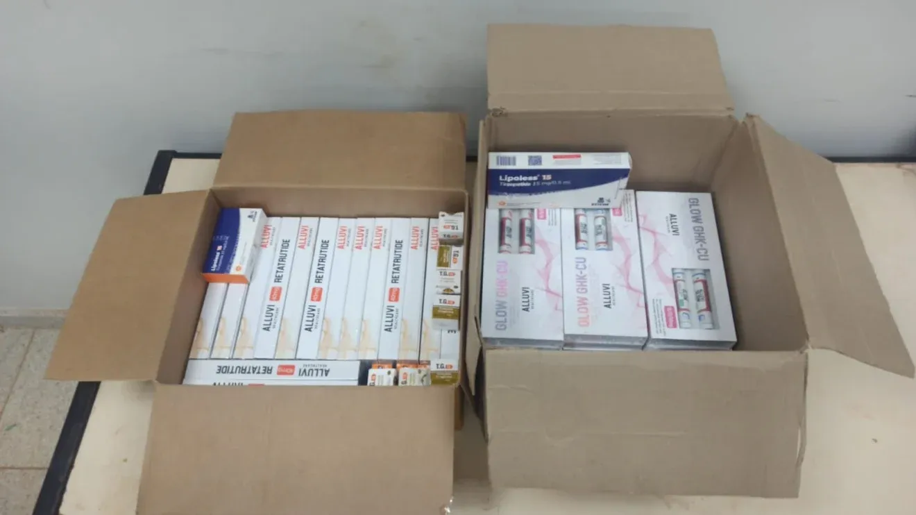 Polícia apreende medicamentos emagrecedores e produtos contrabandeados em rodovia de Bonito