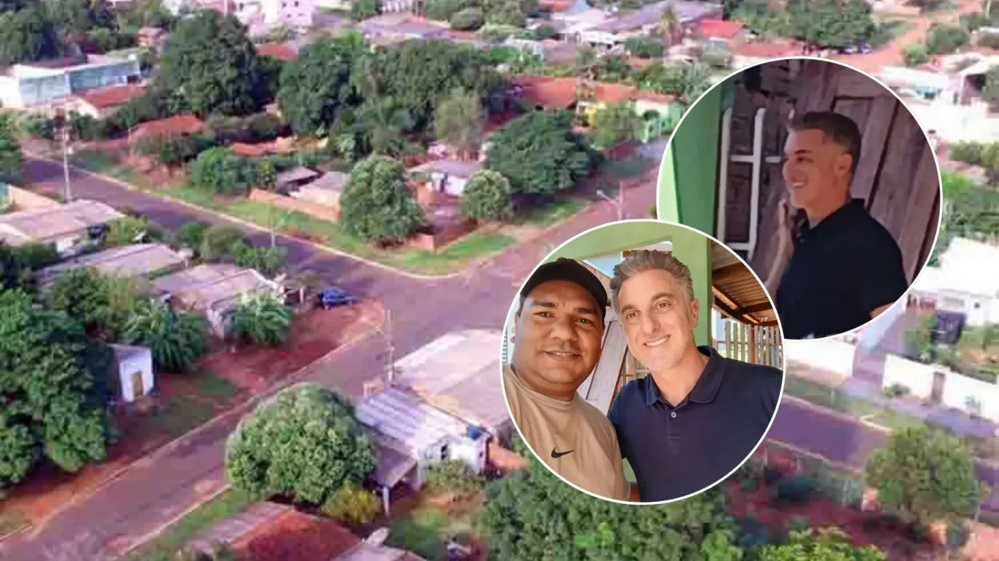 Luciano Hulk vem a MS e grava encontro de irmãs em Guia Lopes da Laguna