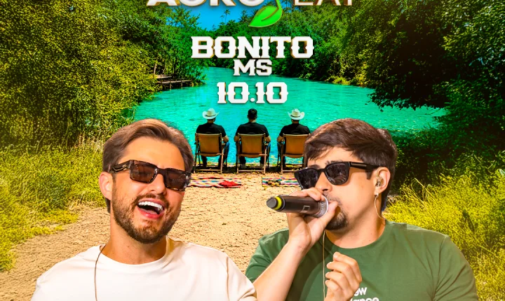 Bonito recebe Tendél neste sábado com entrada gratuita